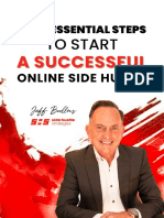Ebook The 5 Essential Steps To Start A Successful Online Side Hustle