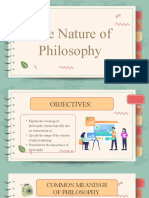 Nature of Philosophy 