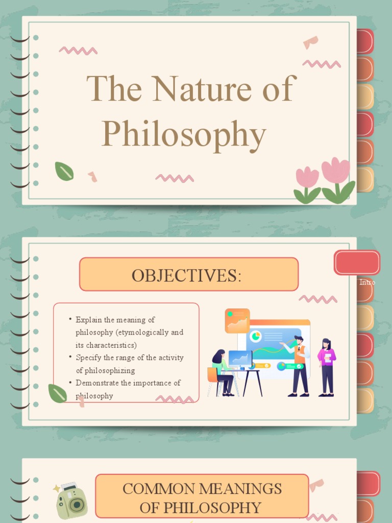 Understanding the Nature of Philosophy | PDF | Wisdom | Knowledge