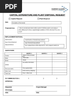 Disposal Plan Template for Public Authorities | PDF | Risk | Procurement