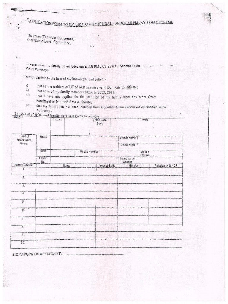 Migrant Form | PDF