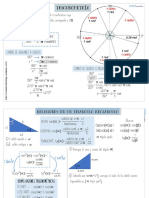 Qué es un radian y relaciones trigonométricas