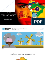 Español y Sus Variaciones PDF