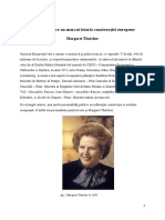 Istoria Constructiei Europene - CIG-ID - Margaret Thatcher