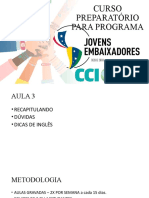 Curso Preparatório para Programa - Aula 3