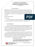 Parecer Juridico - Analise Do Decreto Estadual 2.734-2022 GasPara