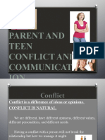 Parent and Teen Conflict and Communication Revised