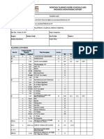 Monthly Plan Val Quarantine Facility