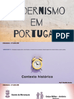 Era Moderna-Modernismo em Portugal-Geração Orpheu-Presencismo-Neorrealista