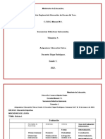 Secuencia Didactica Quincenal. II GRADO.1 T. 2022 21 Marzo PROF EDGAR