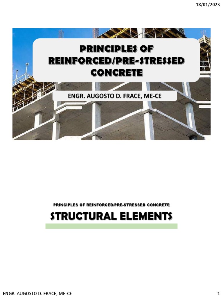 Principles of Structural Design Elements | PDF | Beam (Structure ...