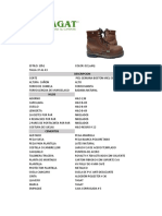 FICHA TECNICA CANGURO GAMUZON CAFE BOTA DE CUBO ESTILO 1051