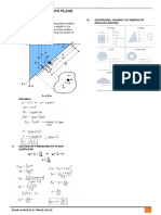 Hydraulics Lecture Notes 2 - Hydrostatic Force On Plane Surfaces