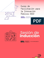 Sesión de Inducción - Curso de Facilitación para La Innovación Pública