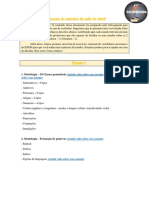 Cronograma de Estudos Do Mês de Abril