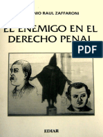 ZAFFARONI, Eugenio Raul  __ El Enemigo en el Derecho Penal