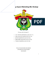 Makalah Kelompok 5 - Marketing Aspect Marketing Mix Strategi