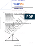 Test 5S Vision IAS CSP20 CSAT PDF