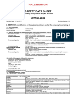 CITRIC ACID MSDS Eng Rev Date 16-09-2015