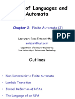 Finite Automata Theory and NFA Language Acceptance