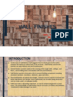 Wall Finishes PPT (1) (1) Taniya PDF
