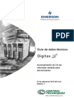 Spanish Digitax ST Tech Data Iss2