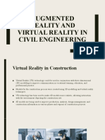 Augmented Reality and Virtual Reality in Civil Engineering