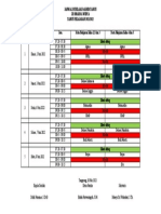 Jadwal Penilaian Akhir Tahun