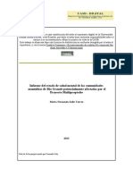 Informe salud mental comunidades montubias Río Grande