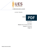 LA PSICOLOGIA DE LA SALUD. Act 3. Infografía PDF