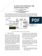 Applications of Line and Load Reactors With Variable Frequency Drives PDF