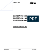 SIARETRON 1000-1100-3000 Service Manual