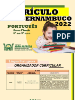 Curriculo de Pernambuco 2022 - Língua Portuguesa 