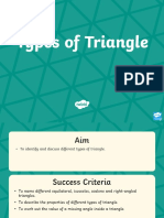 Types of Triangle PowerPoint