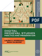 Digital Medieval Studies Practice and Preservation