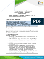 Guía de actividades y rúbrica de evaluación – Unidad 2 - Tarea  3 Definición de la importancia de la alelopatía