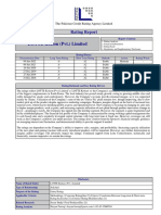 LOTTE Kolson (PVT.) Limited: Rating Report