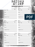 NWoD ExpandedMeritsSheet SecondSight Thaumaturge Editable PDF