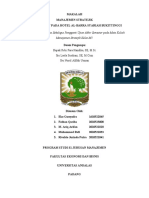 Makalah Pengganti UAS - Kelompok 2 - Analisis SWOT Pada Hotel Al-Barra Syariah Bukittinggi