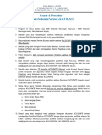 Syarat & Prosedur ACCURATE PDF