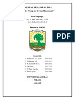 Makalah Kelompok 5 - Service Pricing and Revenue Management - Pemasaran Jasa M1