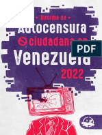 Informe Autocensura 2022 Un Mundo Sin Mordaza