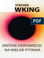 Krotkie Odpowiedzi Na Wielkie P - Stephen Hawking PDF