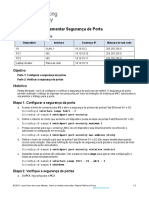 11.1.10 Packet Tracer - Implement Port Security - PT BR PDF