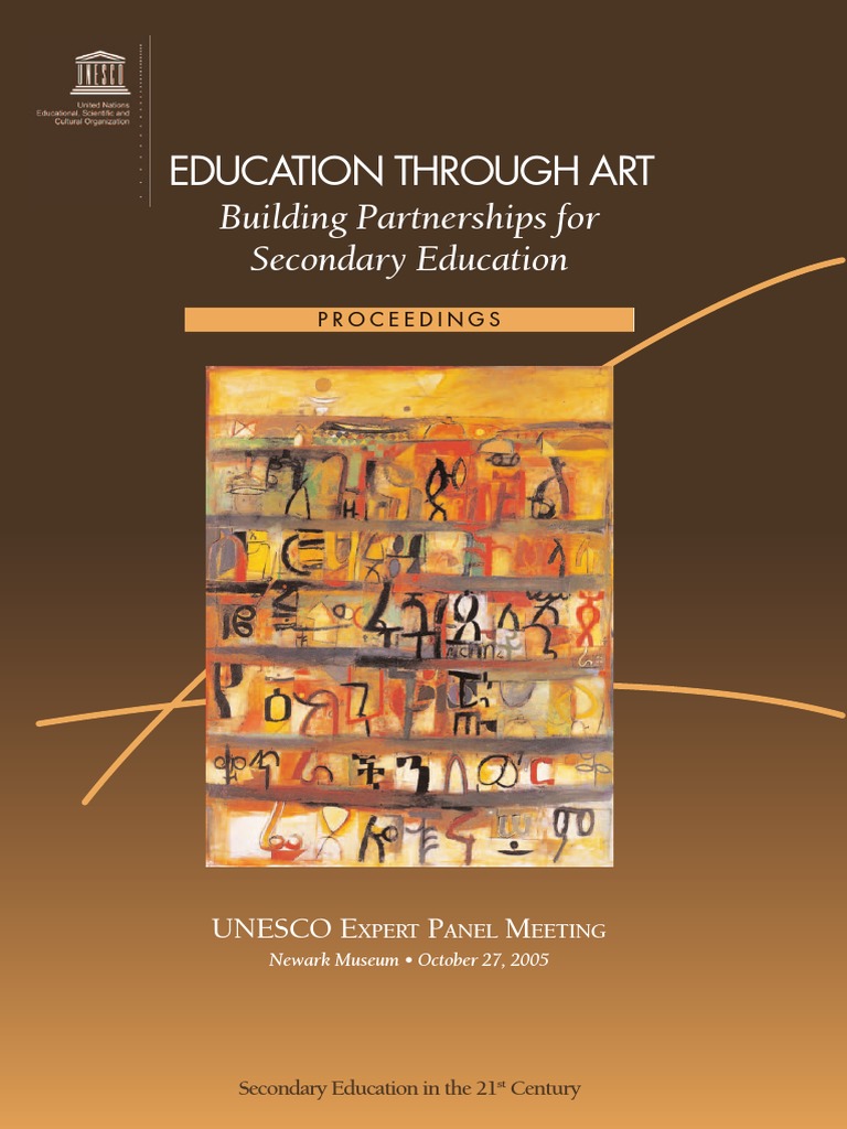 Education Through Art Building Partnerships For Secondary Education