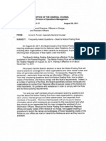 NLRB - Notice Posting - GC Memo OM 11-77-082611