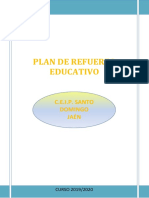 Plan Refuerzo Educativo 19 20