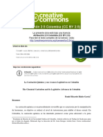 La Castracion Quimica y Sus Avances Legislativos en Colombia PDF