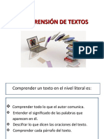 Comprensión de Textos