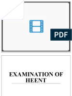 HEENT Exam Findings